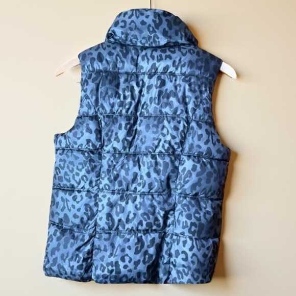 OLD NAVY ADORABLE ANIMAL PRINT PUFFER, THERMAL LINED VEST! SZ S comfy - Picture 2 of 4